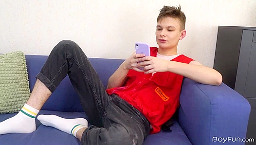 Mark Smoke Struts Bold Prints, Flaunting His Thick Hard-on – AGayXXX