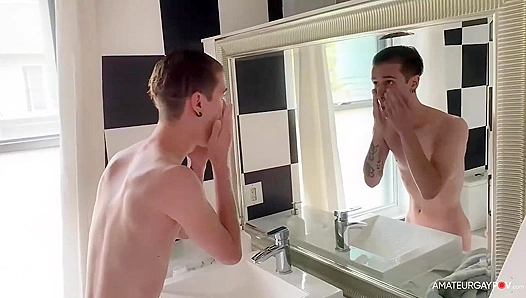 Stepdads Deep Ride: Raw Power Finishing Hard Inside – Amateur Gay POV