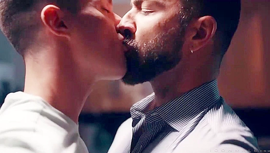Cinematic Passion: Adam Ramsi Swallows Tristan Hunters Massive Cock – 18+