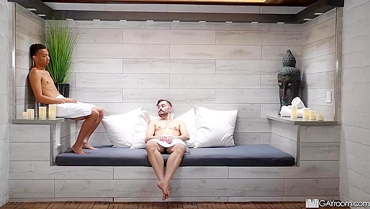 Jax Atwell Seduces James Jacobs – Hot Massage Turns into Wild Gay Lust