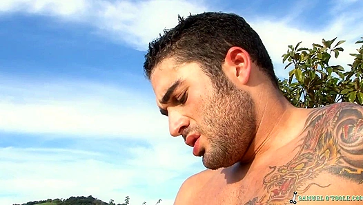 Samuel OTooles Fiery Solo Session: Pumping That Thick, Juicy Cock – HD Gay Porn