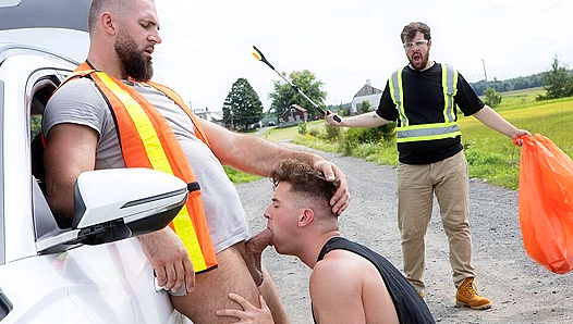 Trevor Brooks Chuck Conrad Ride Hard — No Limits, Total Submission – Raw Meat Gay Porn