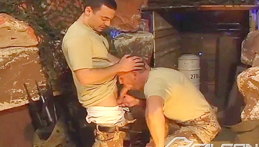 Ivan Andros Trojan Heat Ignites Wild Bunkered Lust – Steamy Gay Sex 18+