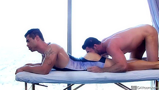 Billy Eats Out Lucas Ass Hard Before Going Deep – Wild Massage Hookup – GayXXX 18+