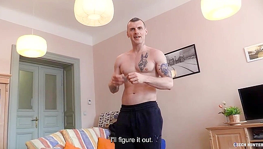 Czech Bottom Boy Rides Hard—Deep Throated Dominated CzechHunter 18+