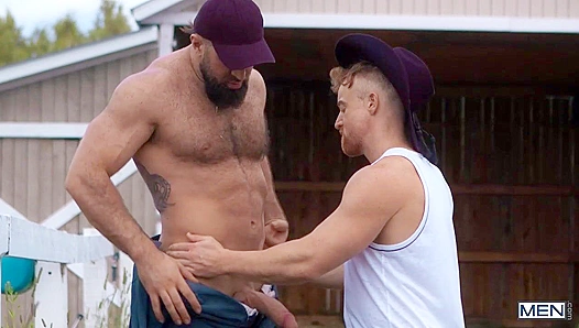 Hard-Riding Cowboys Clash Beneath the Open Sky – Raw Outdoor Ride – 18+