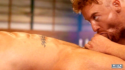 Hayloft Heat: Austin Wolf Tim James Fuck Wildly in Steamy Encounter – GayPornHeat 18+