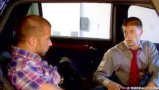 Hot Encounter: Rod Daily Brec Boyd Go All In for Steamy Car Sex – On The Set