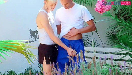 Kieron Zaks Nico Vegas Heat Up the Outdoors – Hot Summer Fuck Session – GayXXX