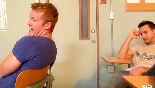 Blown Load Mixed With Coffee: Steamy College Encounter – GayPornHub 18+