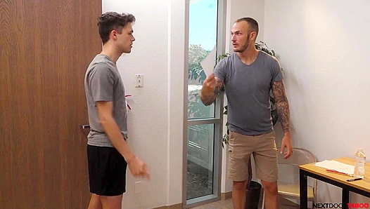 Neighbors Unite Passion: Christian Wilde Troye Deans Hot Encounter – 18+