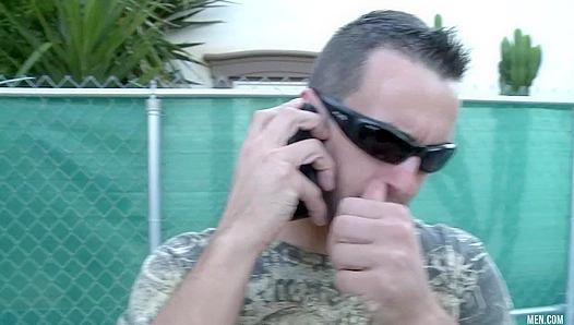 Gavin Waters Phoenix Saint Get Dirty in Hot Outdoor Three-Way – No Condom Needed