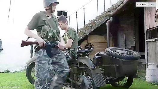 Oscar Ricci Takes Command in Hot Military Bootcamp Anal Action – GayXXX