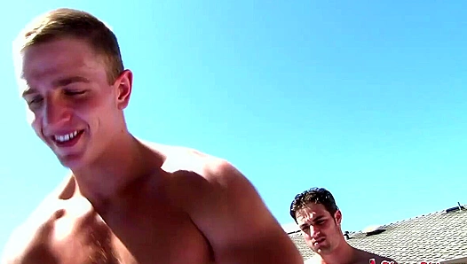 Jack King Marcus Mojo Get Naked Outdoors for Steamy A2A Fun – XclusiveGayPorn