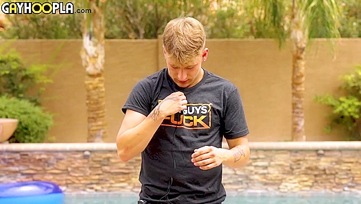 James Connors Hot Poolside Temptation: Sultry Secrets Unfold – GayHoopla