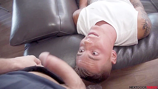 Grayson Riding Deep: Lost in Ecstasy on Romans Huge Dick – Neighbor Nights Exposed
