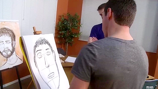 Colby Keller Rylan Shaw Go Raw During Fiery Art-Fueled Hookup – GayPornPro