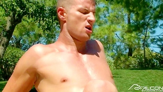 Jared Pound Rides Rusty Stevens Deep — No Condom, All Passion – Falcon Studios