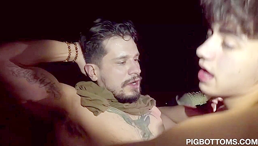 Intense Gangbang: Myott Hunter Crew Dominates Willing Subs – 18+