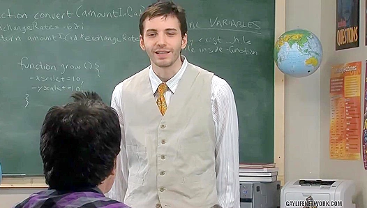 Wade Warren Claims Skylar West in Hot Schoolroom Domination – 18+