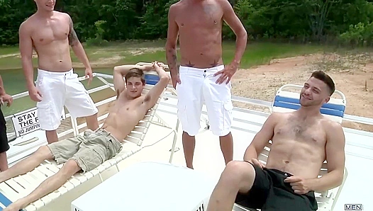 Johnny Rapid Takes On the Navy: Deep-Throat Glory from Horny Sailors – Cum-Filled