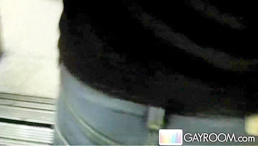 Adam Russo Gets Frisky in the Elevator – Steamy Gay Hookup Action XXX