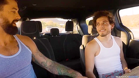 Blake Wilder Takes Charge Riding Alpha Wolfe in Hot Neighbor Moment – 18+ Gay Sex
