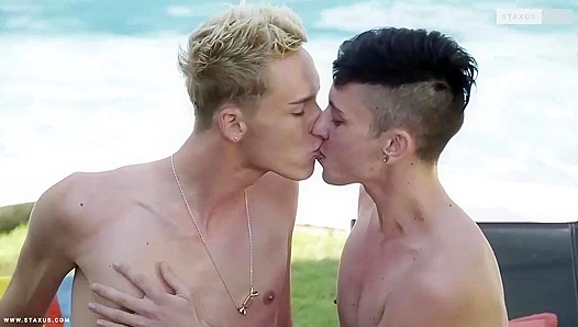 Kris Blent Xavier Sibley Get Wild — Hot Poolside Anal Action – GayXXX
