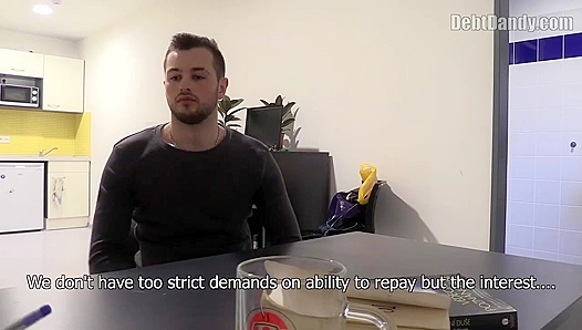 Hairy Stud Claims His Payment — Deep Throat for a Sexy Debtor – GayAmateur POV