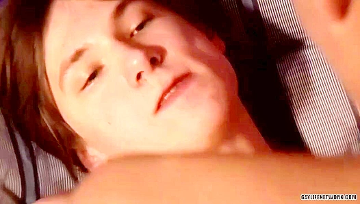 Leo Marco Catches Ethan White Masturbating – Steamy Threesome Begins – LollipopTwinks