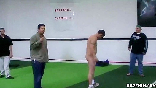 Star Athletes Crave Hard Dick—Sweat-Drenched Blowbang After Hours – HazeHim