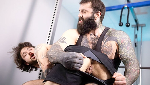 Steamy Encounters: Tommy Tanner Markus Kage Fuel Gym Passion – 18+