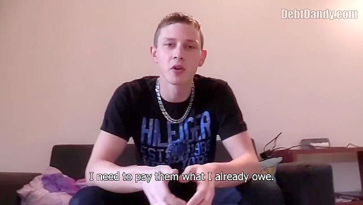 Cash Payback: Desperate Twink Takes Everything — Rough Anal Deep Throat 18+