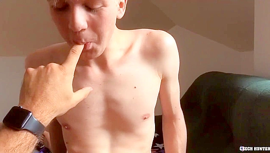 Blonde Twink Gags Hard on Thick Dick – Intense POV Anal Ride – XXX Gay