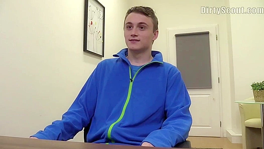 First-Time Audition: Innocent Boy Gets His Ass Ripped Raw – Casting Hell 18+