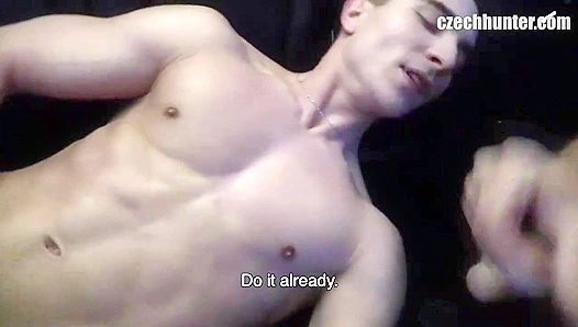 Hard Ride in the Rear: Muscle Stud Takes Control – Steamy Gay Hookup 18+