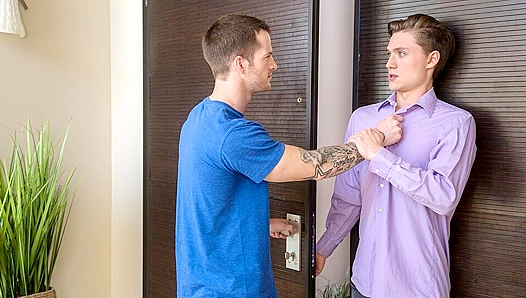 Quentin Gainz Grayson Fabre Heat Up Next Door With Wild Bareback Passion – Hot Gay XXX
