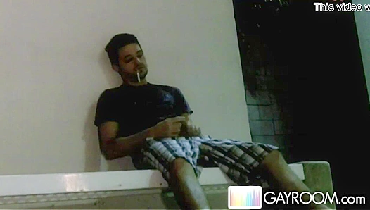 Kryz Perezs Hot Public Tease Turns into Steamy Solo Session – GayXXX