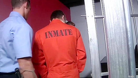 Double Trouble: Johnny Rapid Gets Railed by Cooper Landon – Steamy Prison Scene – 18+