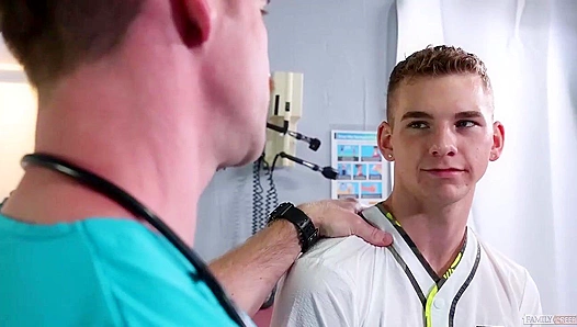 Doctor Nate Stetson Dominates Patient in Steamy Anal Encounter – GayPornHub 18+