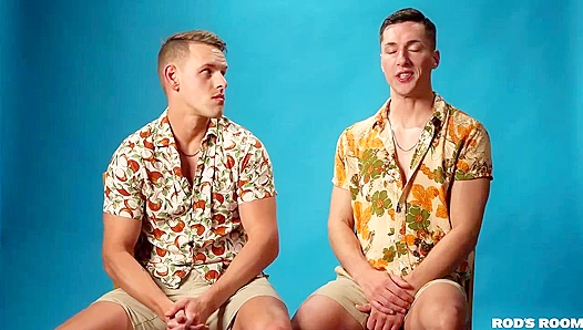 Shane Cook Tristan Hunt Heat Up Rods Room with Intense Gay Passion – Steamy Duo Action