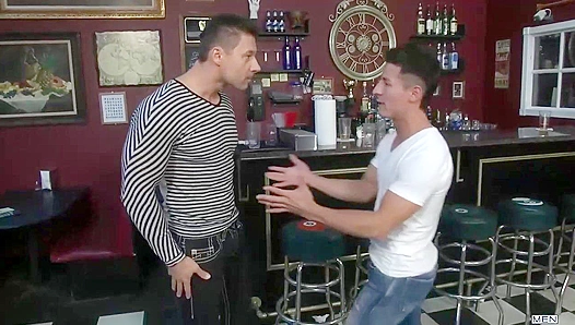 Starving for Cock: Hungry Server Buries It Deep in Jocks Tight Hole – XTubeGay 18+