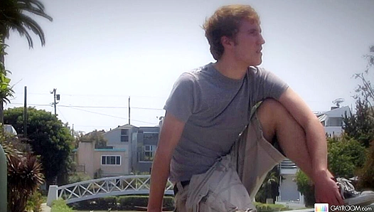 Kain Lanning Blows Loads in Public — Hot Gay Climax Action – SensualMen 18+