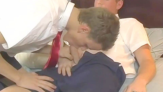 Preppy Twins Fuel Burning Desire in Secret College Hookup – 18+