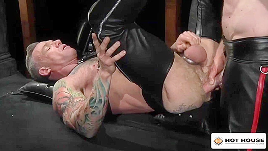 Corey Jay Hogans Leather-Lined Lust Unleashed in Steaming Hookup – 18+