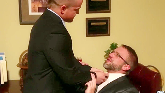 Dirk Caber Claims Liam Magnuson in Hot Office Ass Ride – GayPornX 18+