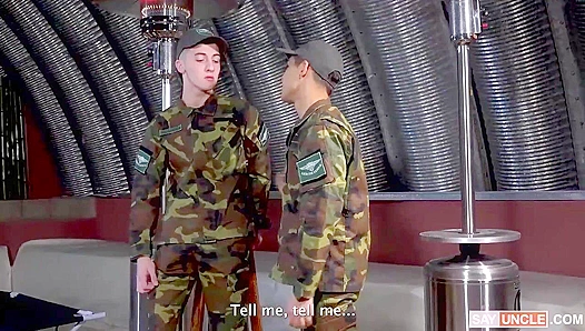 Felix Mateo Gets Dirty in Uniform – Steamy Soldier Action – MilitaryDick