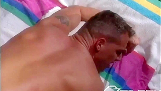 Lee Patrick Takes the Heat Indoors After Steamy Lawn Showdown – Raw Gay Lust Unleashed –