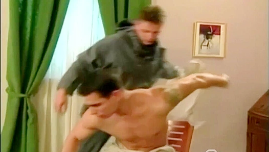Alex Lambert Claims the Captive Alpha Werewolf—Hot Gay Domination Action Falcon Studios