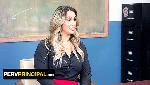 MILF Teacher Tempts Horny Principal After Daughters Naughty School Prank – Hot Affairs